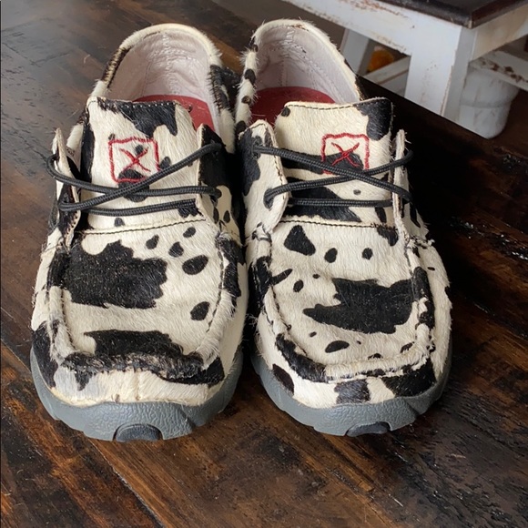 Twisted X Shoes - Twisted X cow print